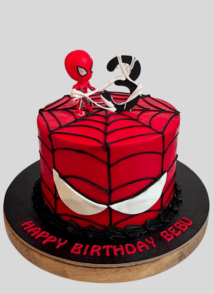 Delightful Peter Parker Cake