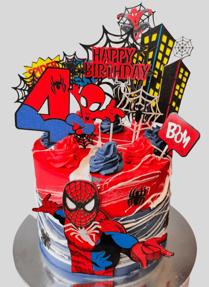 Divine Peter Parker Cake