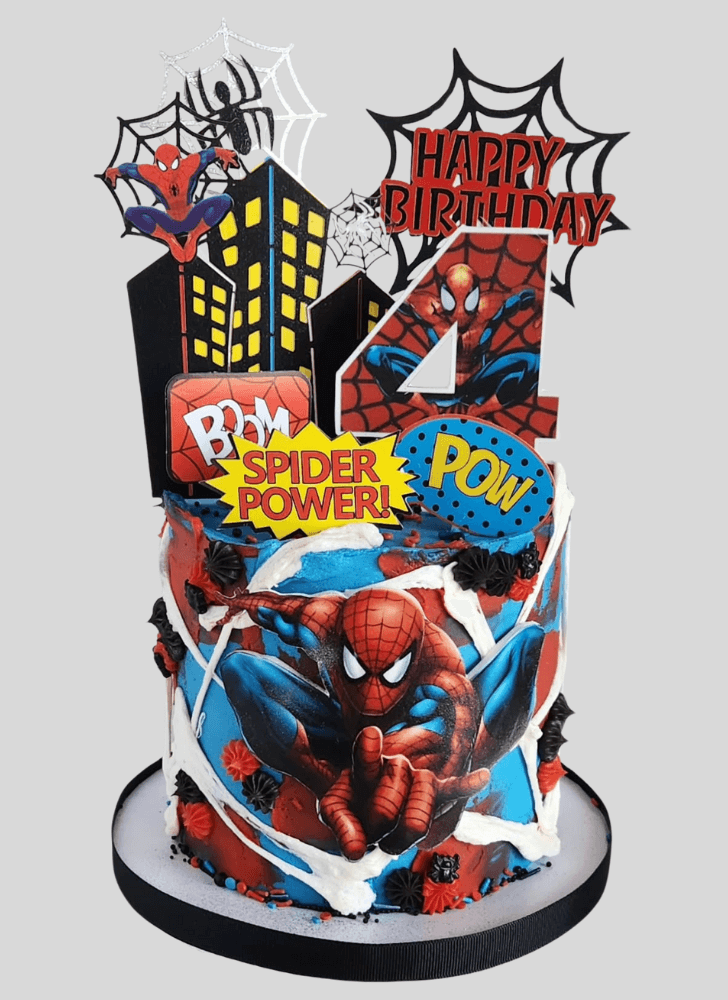 Fair Peter Parker Cake