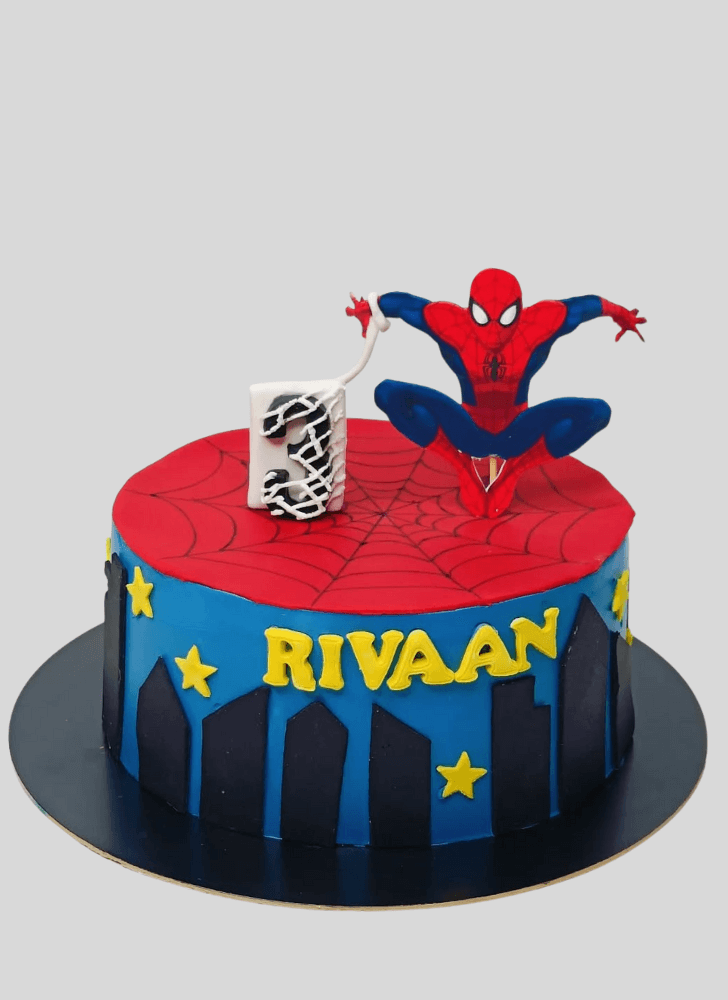 Fascinating Peter Parker Cake