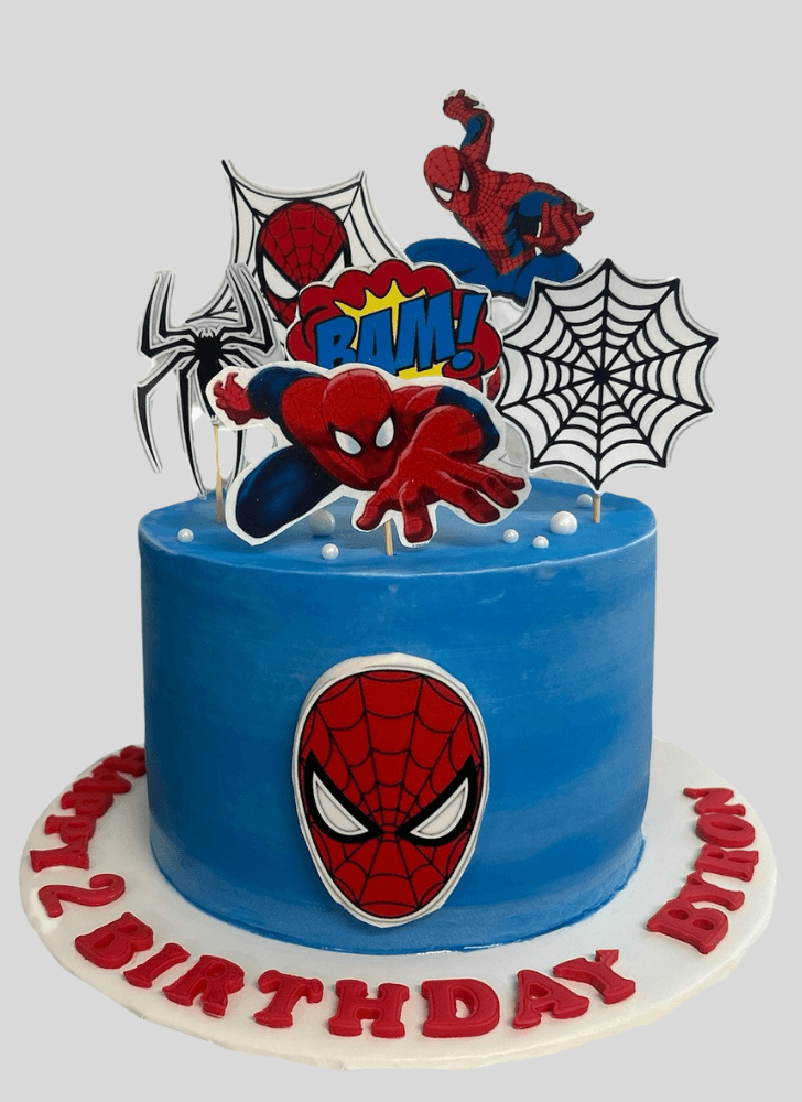 Fetching Peter Parker Cake