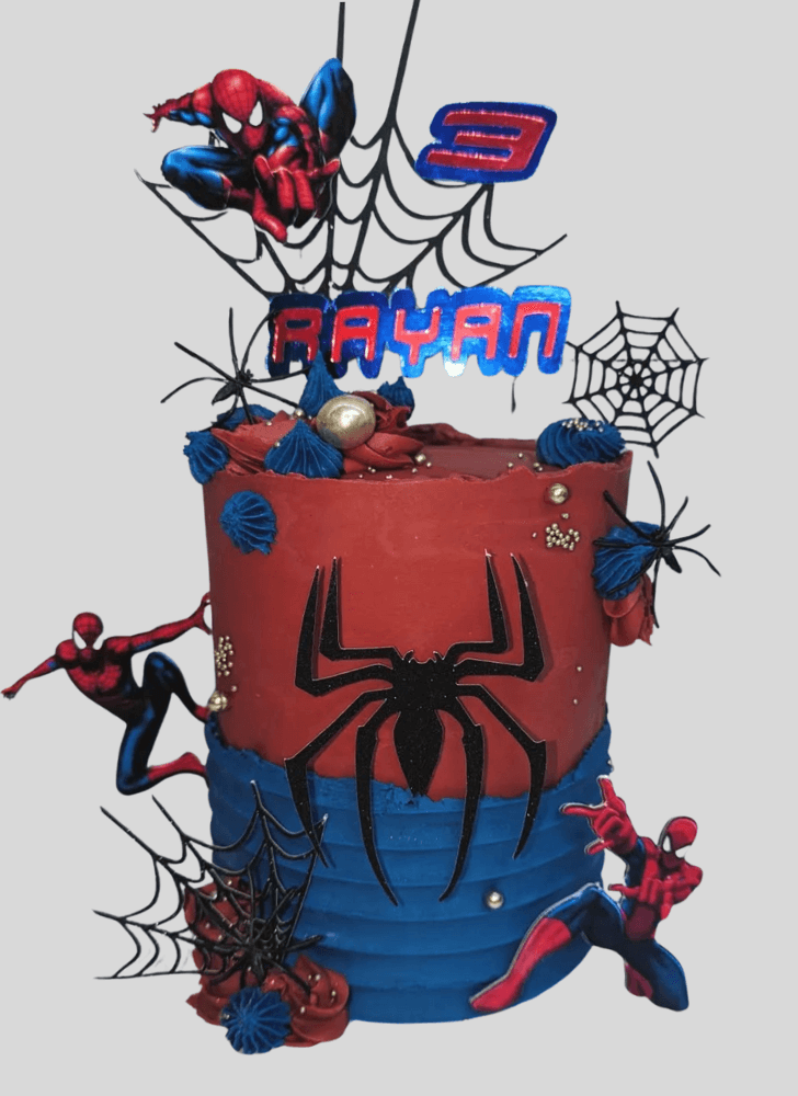 Good Looking Peter Parker Cake