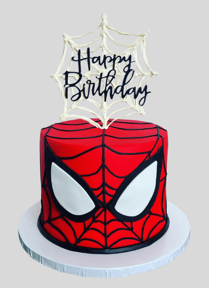 Gorgeous Peter Parker Cake