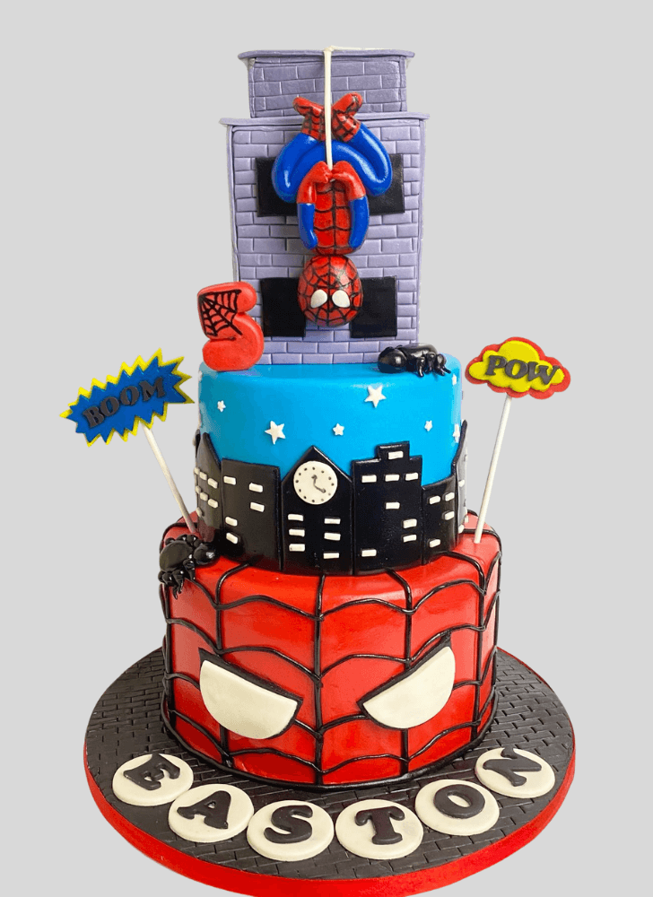 Nice Peter Parker Cake