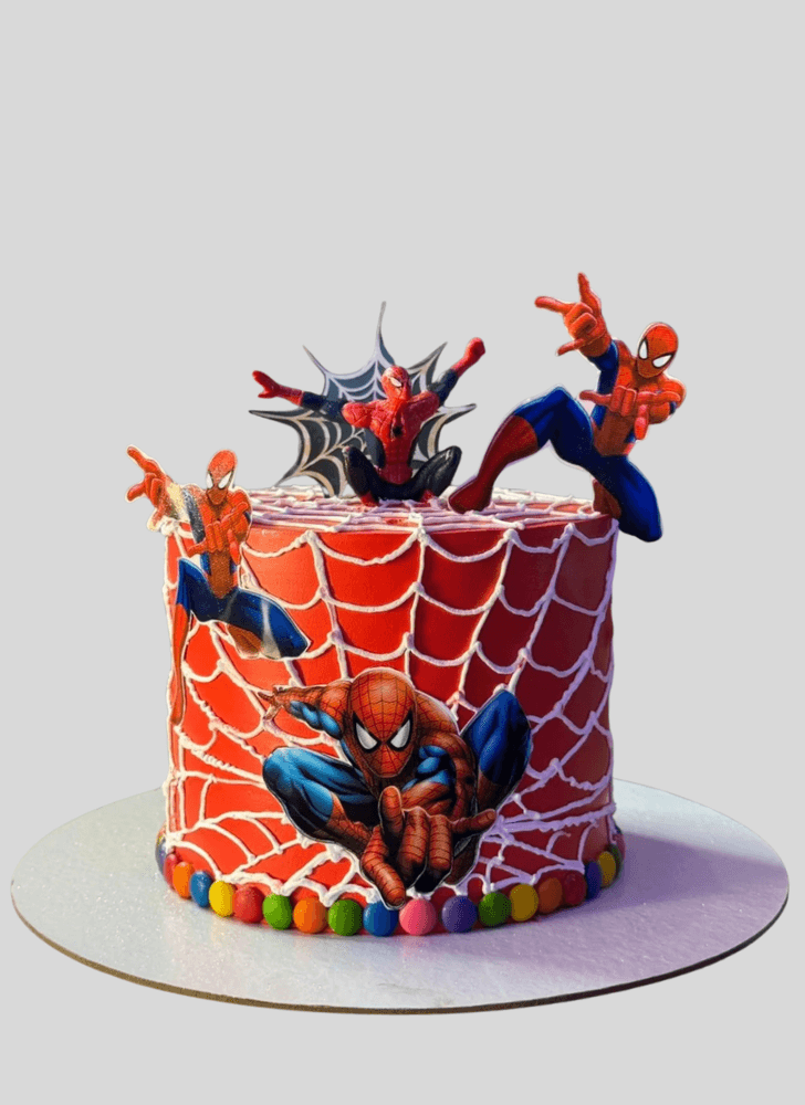 Radiant Peter Parker Cake