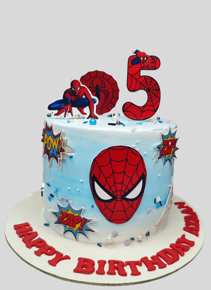 Slightly Peter Parker Cake