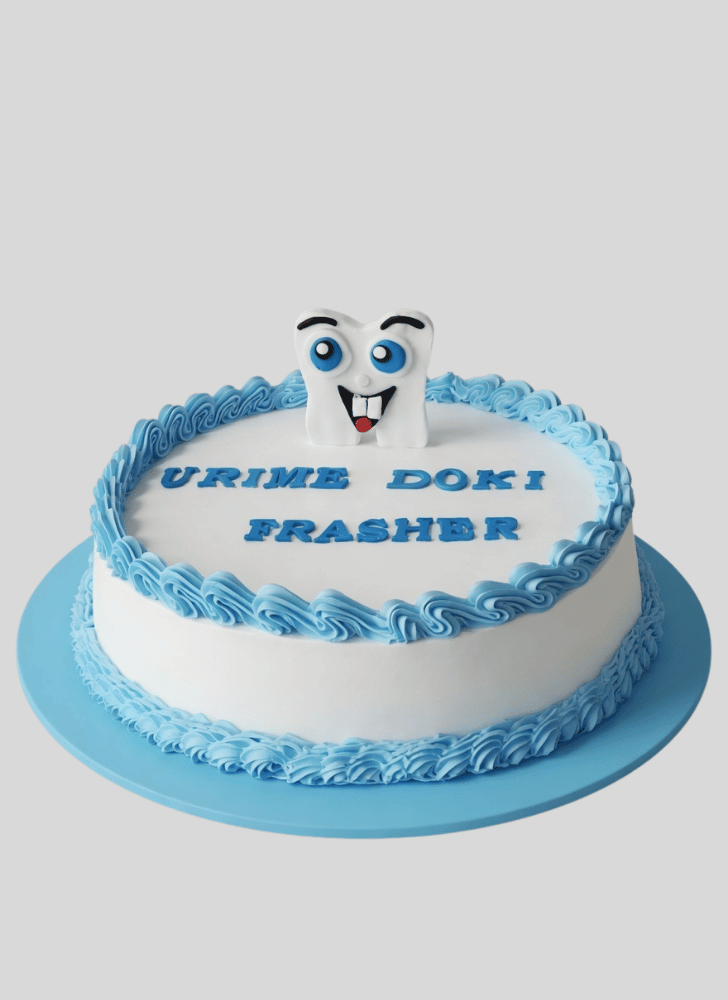 Admirable Teeth Cake Design
