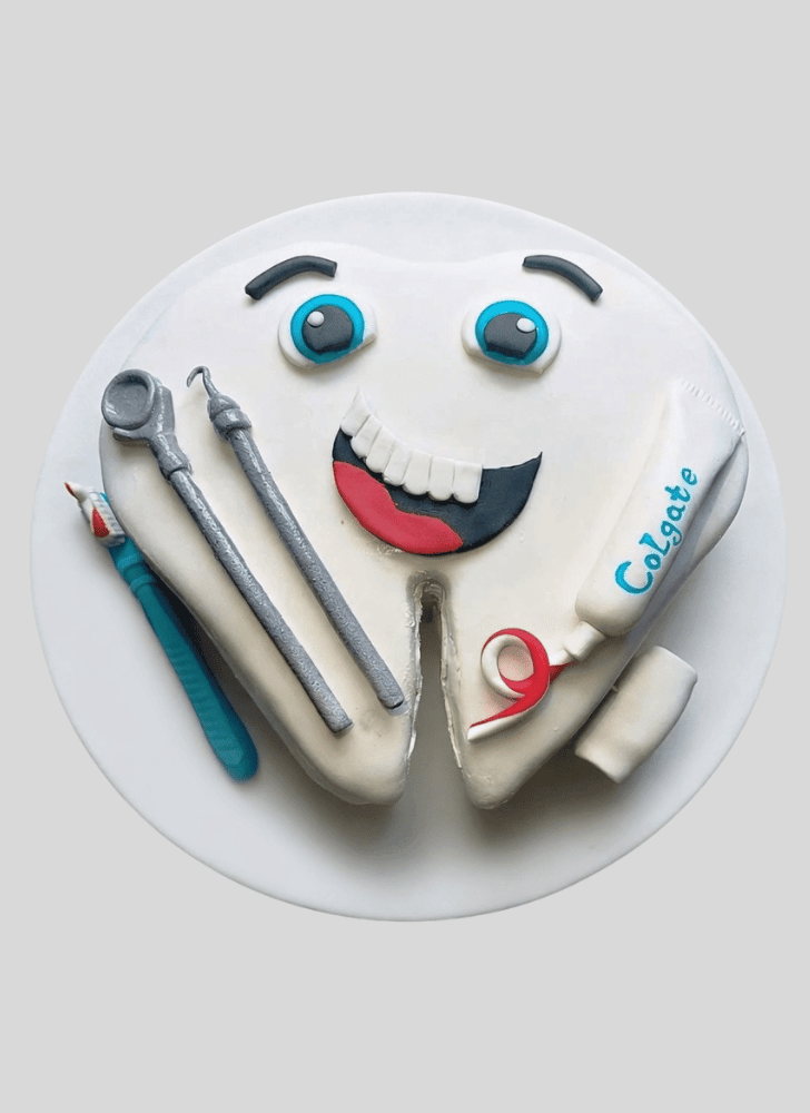 Angelic Teeth Cake