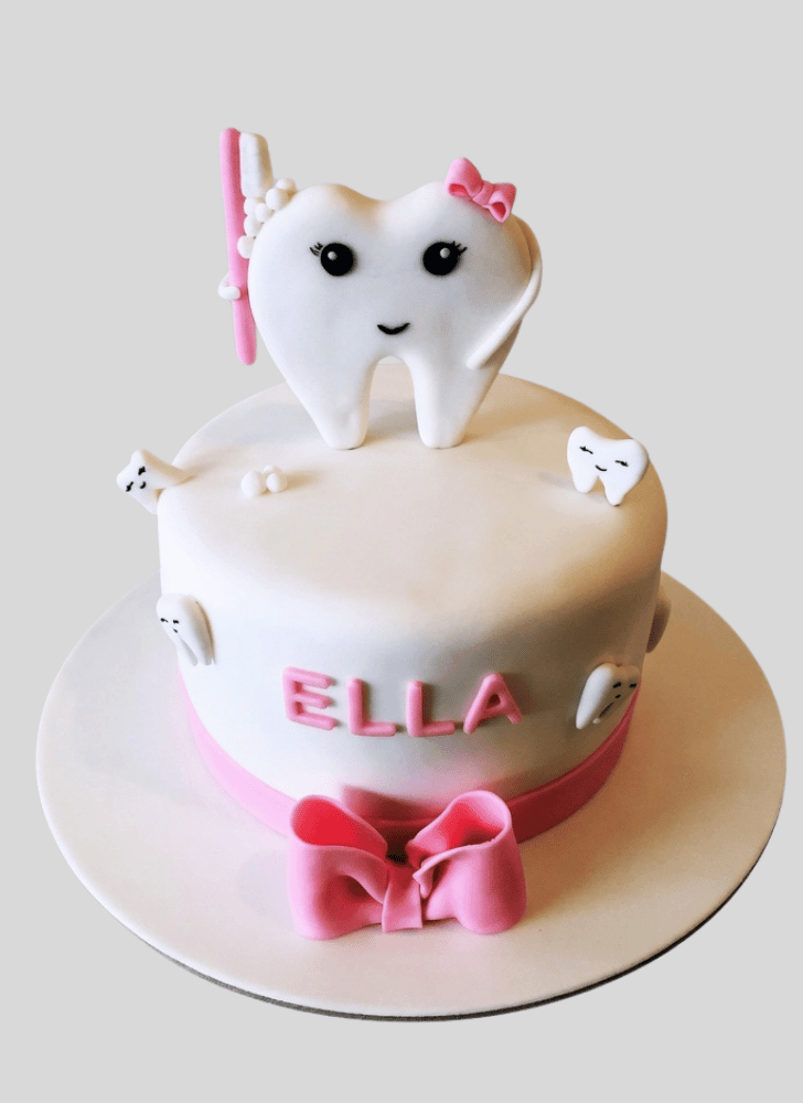 Charming Teeth Cake