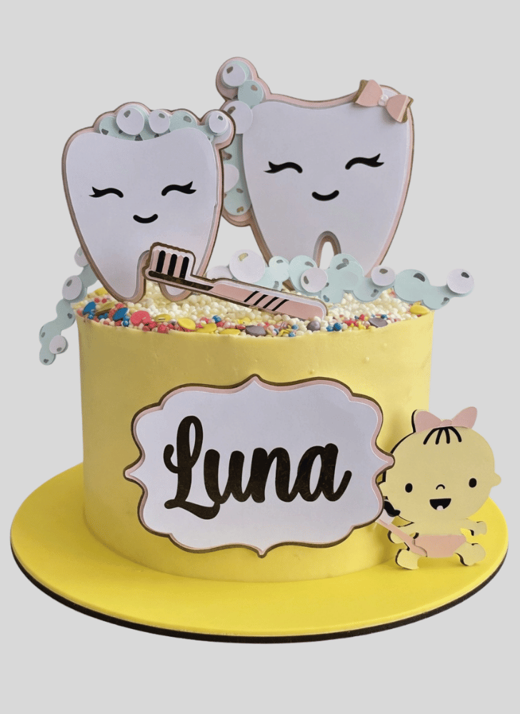 Cute Teeth Cake