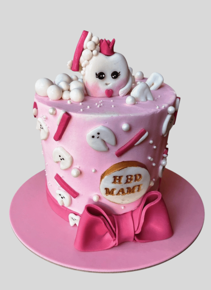 Dazzling Teeth Cake