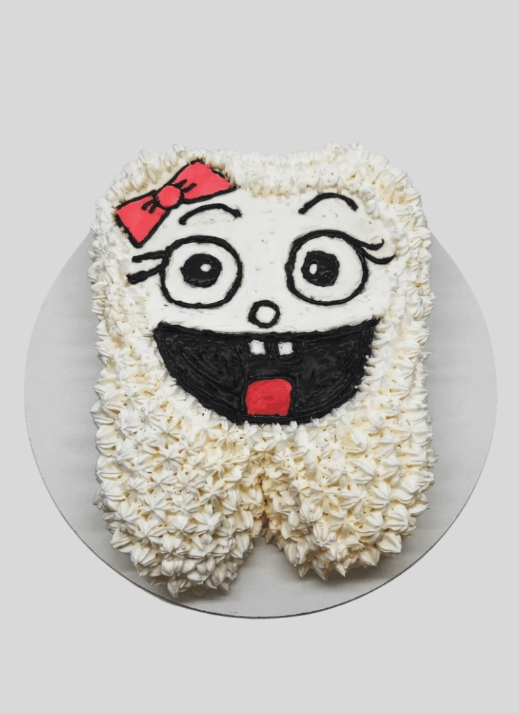 Delightful Teeth Cake