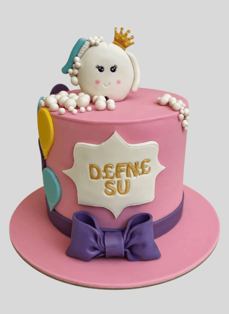Enticing Teeth Cake