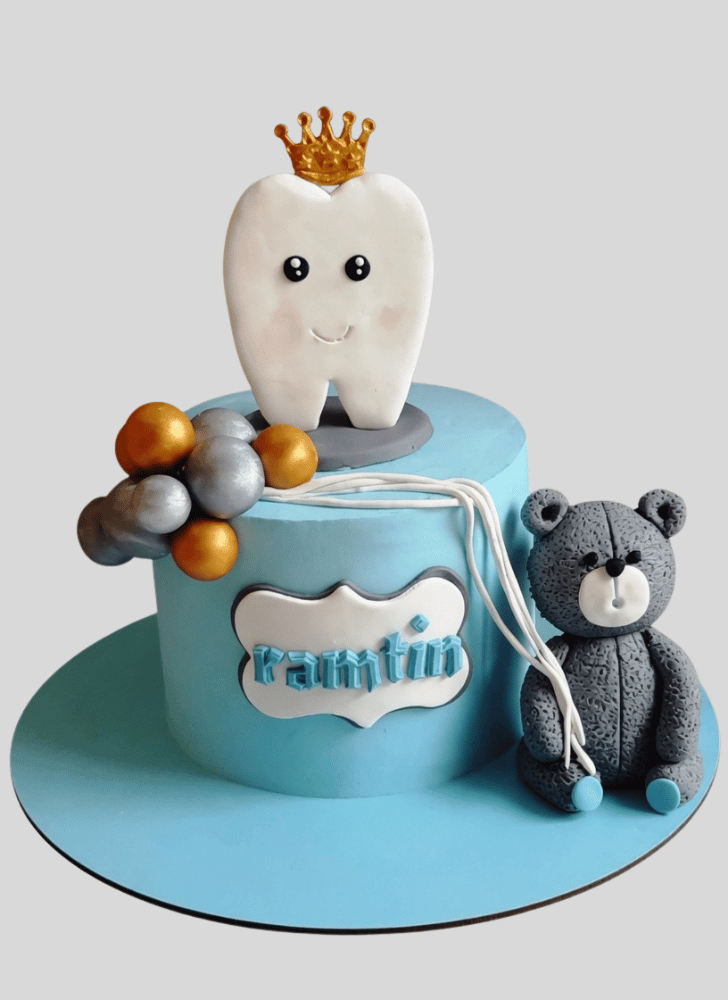 Exquisite Teeth Cake