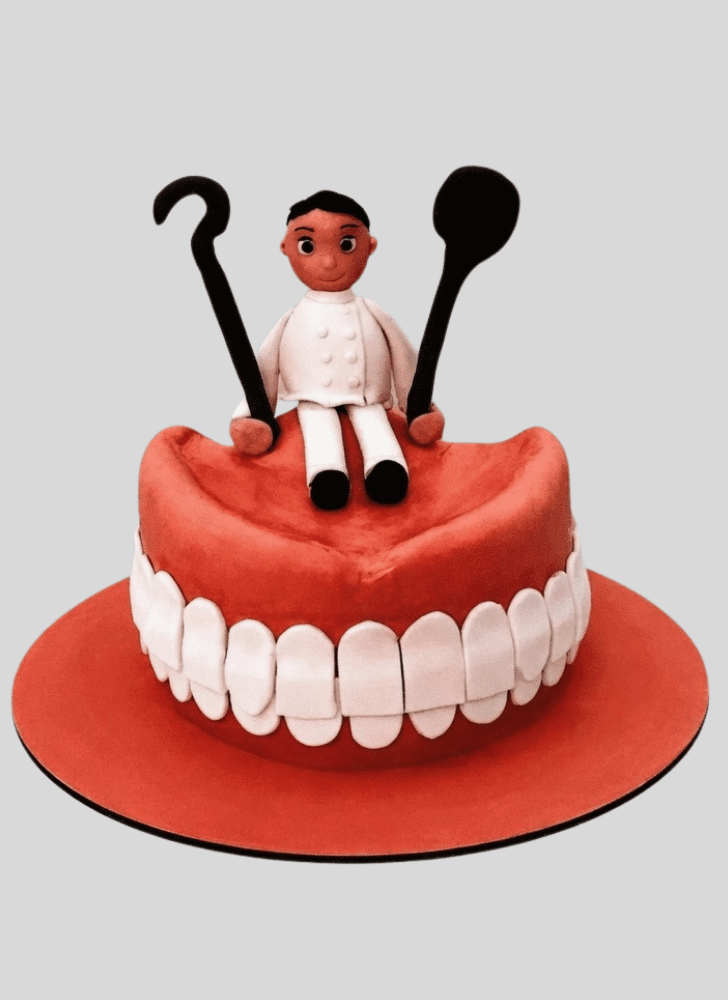 Graceful Teeth Cake