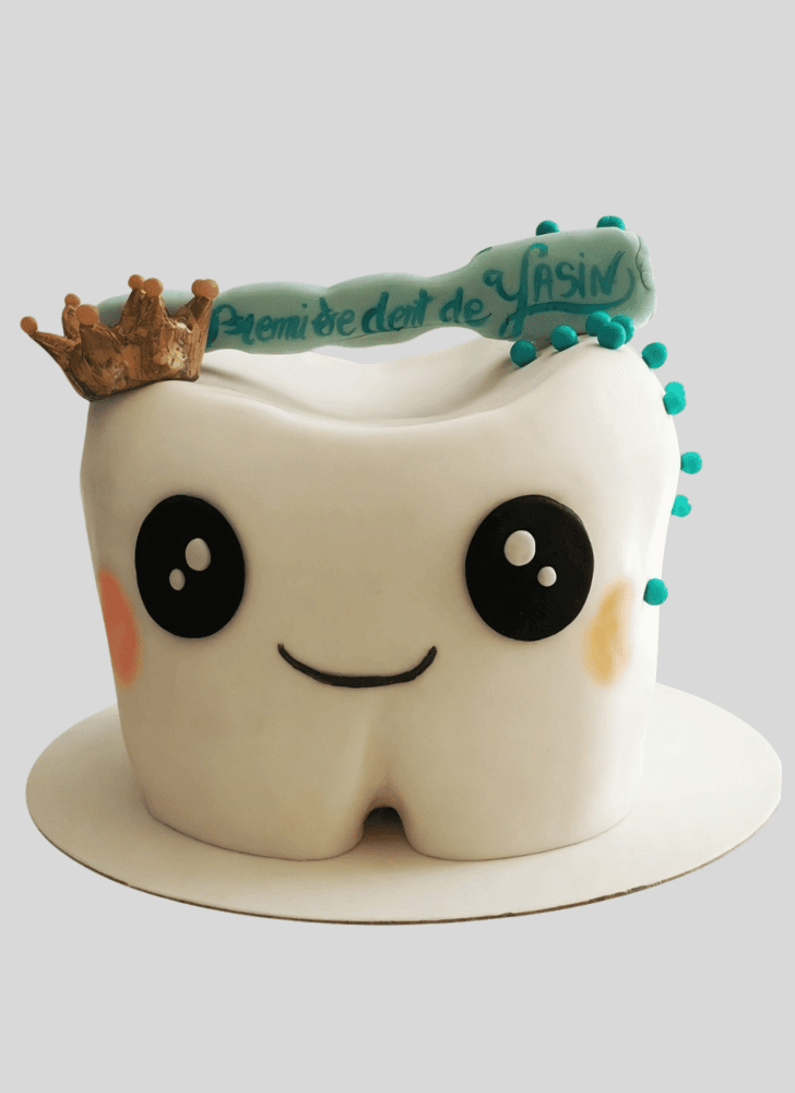 Lovely Teeth Cake Design