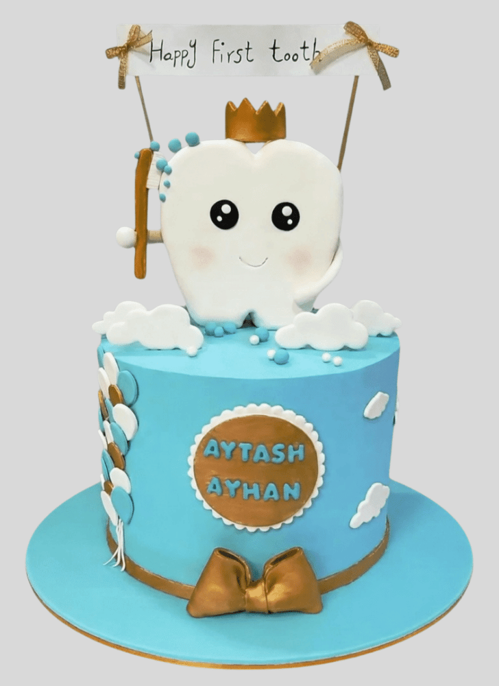 Pleasing Teeth Cake