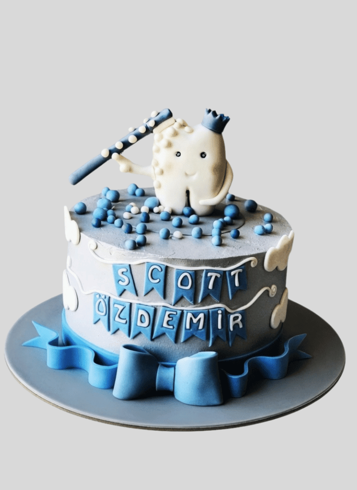 Radiant Teeth Cake