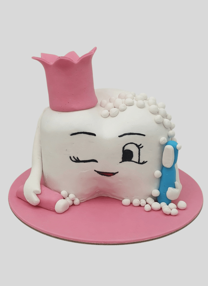 Resplendent Teeth Cake