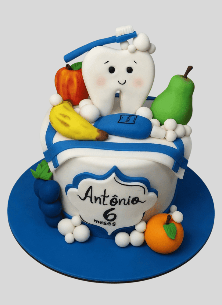 Stunning Teeth Cake