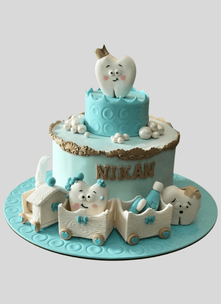Adorable Tooth Cake