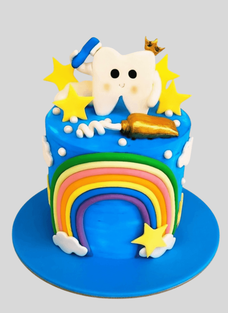Captivating Tooth Cake