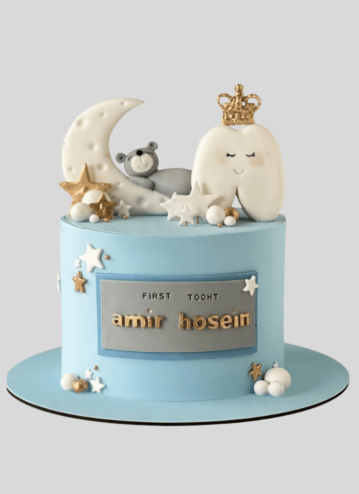 Charming Tooth Cake