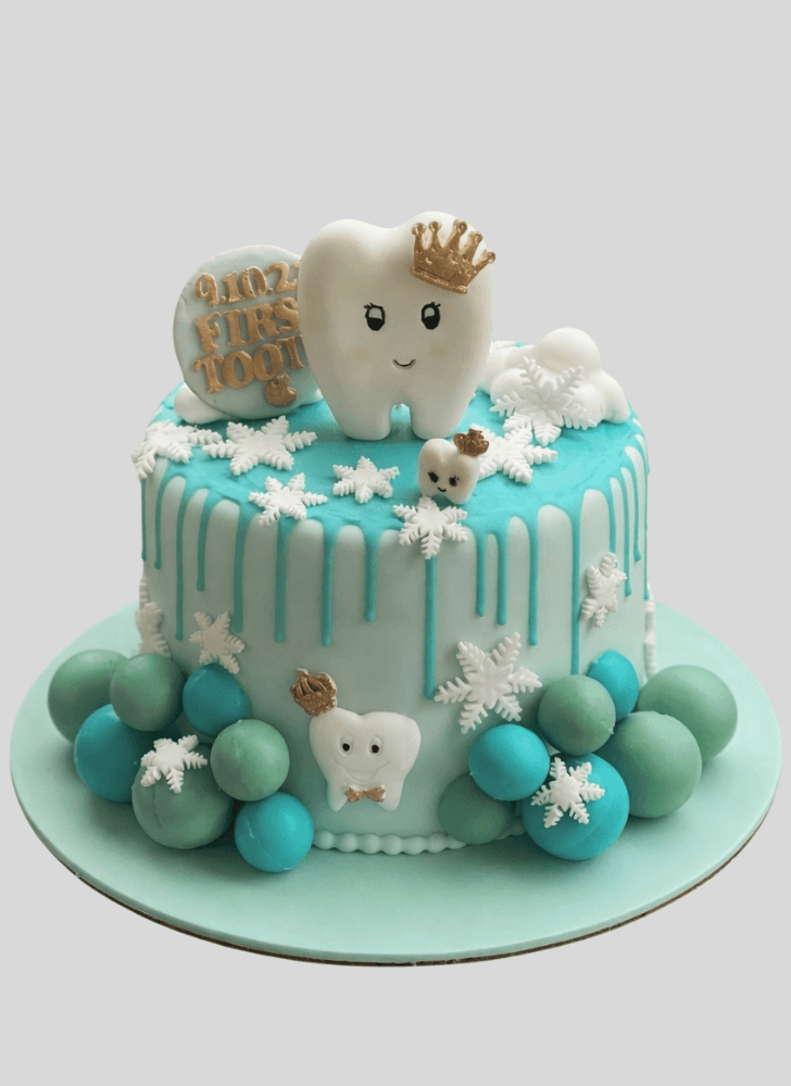 Cute Tooth Cake