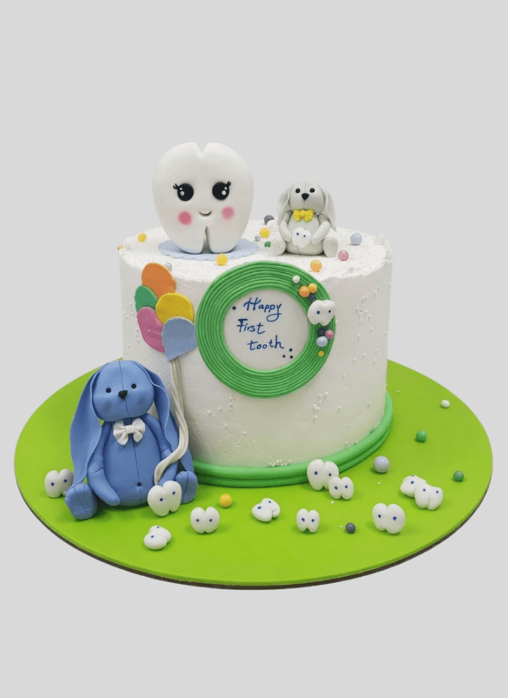 Elegant Tooth Cake