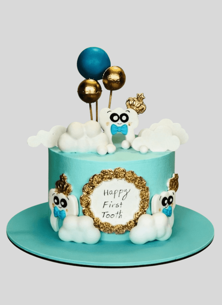 Exquisite Tooth Cake