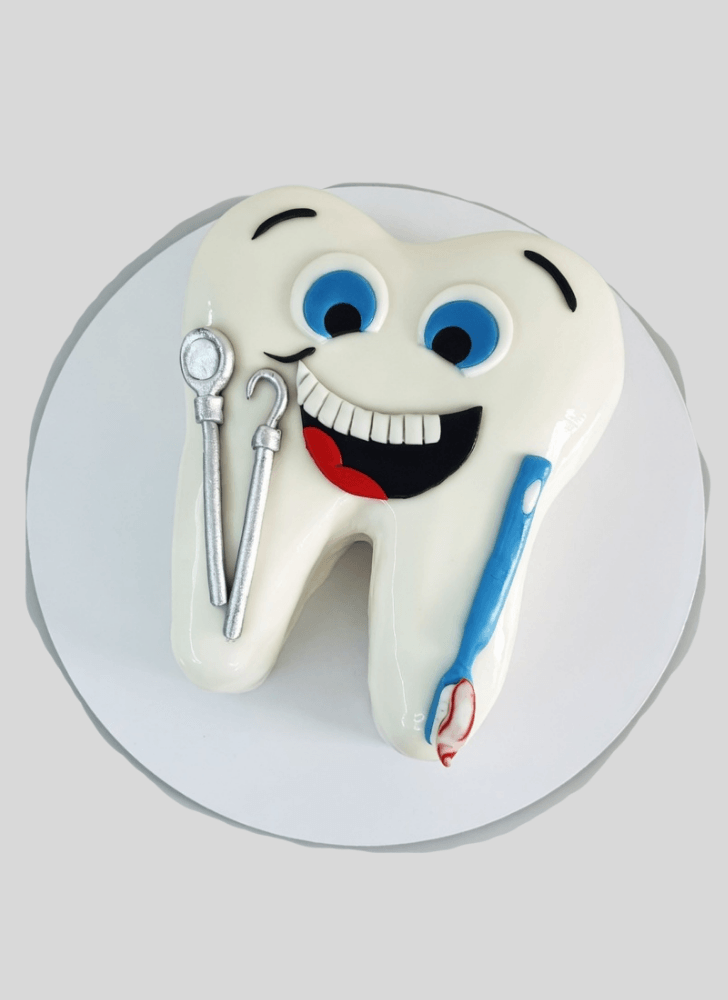 Good Looking Tooth Cake