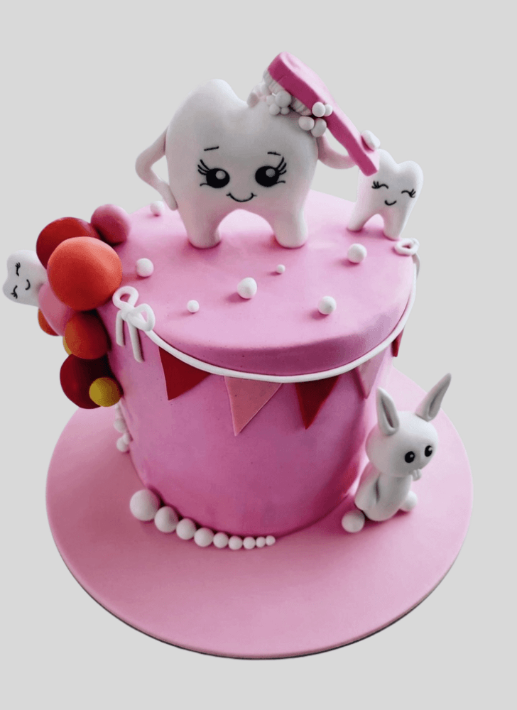 Graceful Tooth Cake