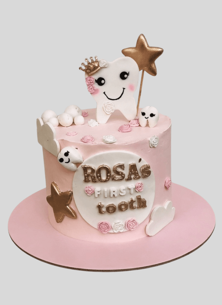 Pretty Tooth Cake