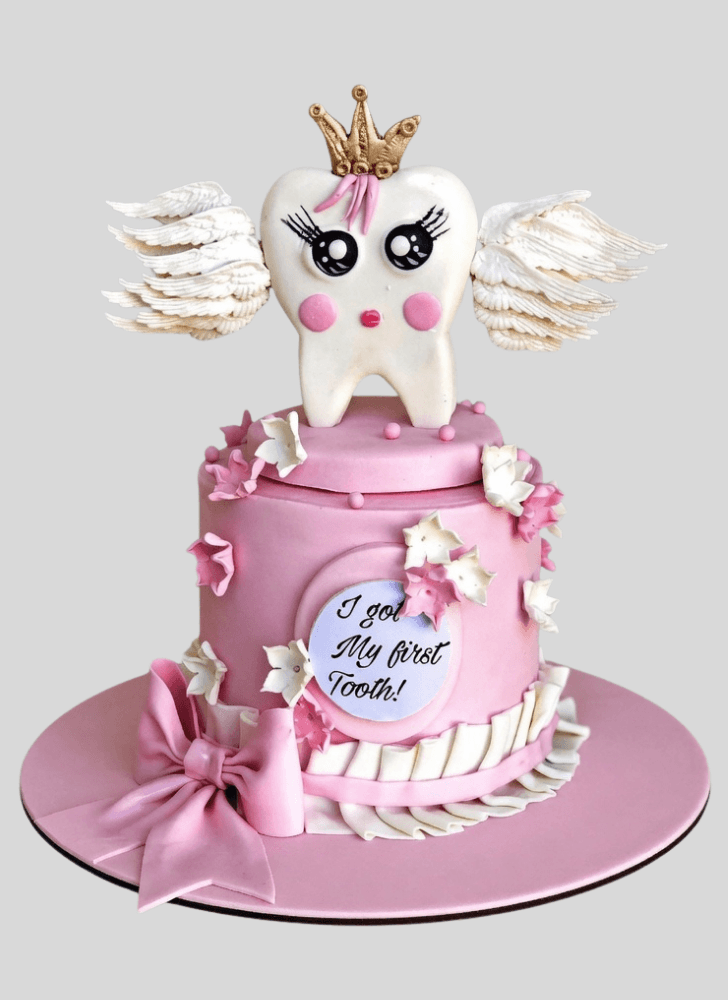 Resplendent Tooth Cake