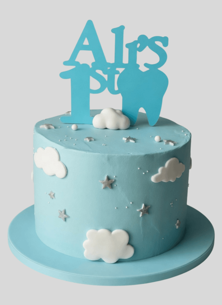 Shapely Tooth Cake
