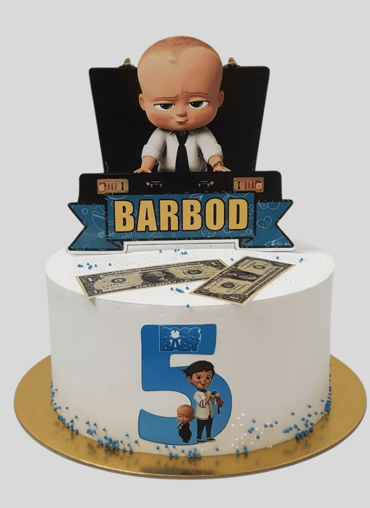 Admirable The Boss Baby Cake Design