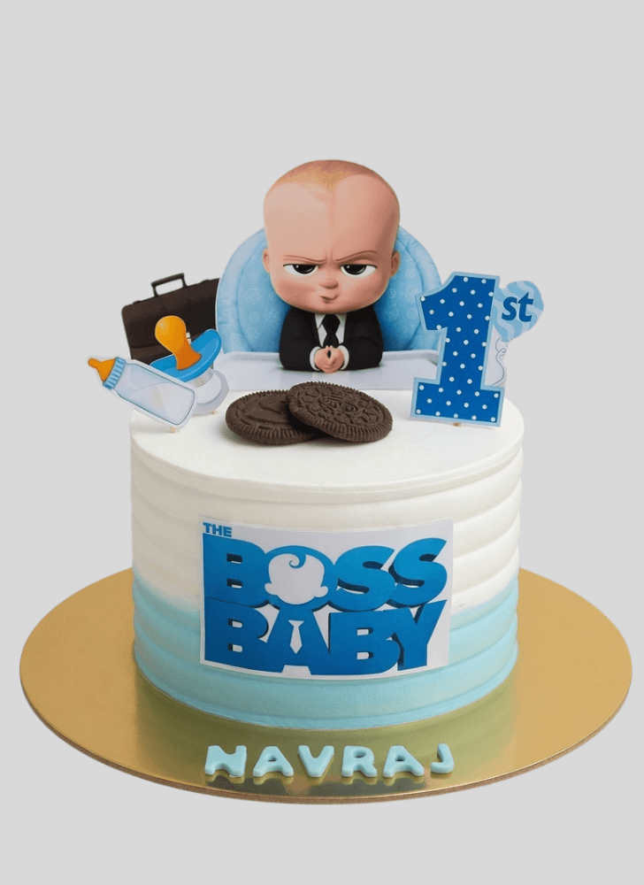 Captivating The Boss Baby Cake