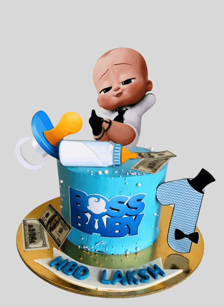 Charming The Boss Baby Cake