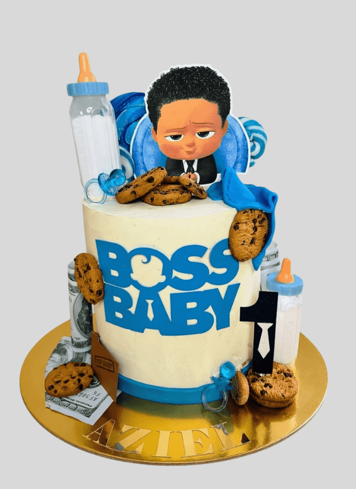 Dazzling The Boss Baby Cake