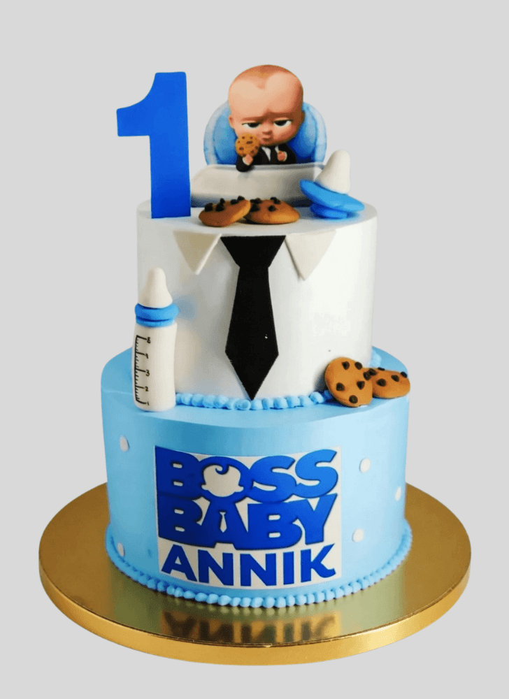 Delicate The Boss Baby Cake