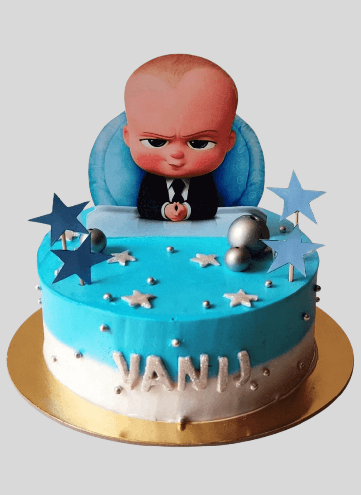 Enticing The Boss Baby Cake