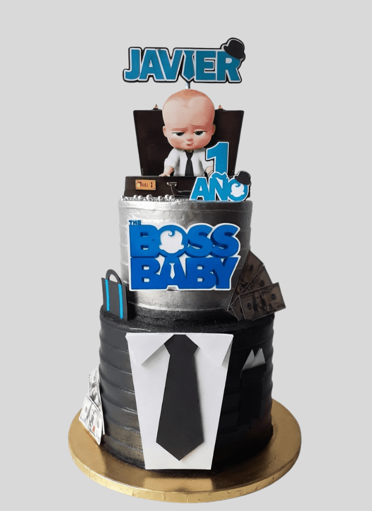 Graceful The Boss Baby Cake
