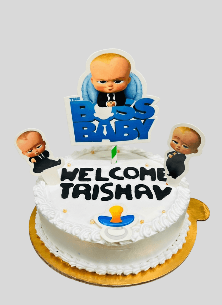 Ideal The Boss Baby Cake