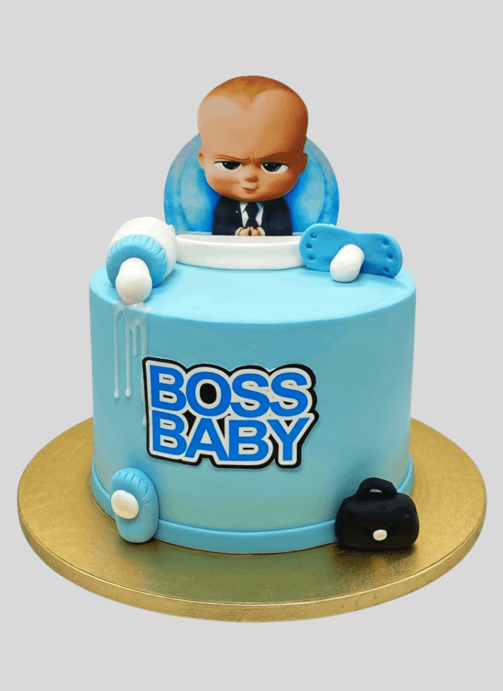 Inviting The Boss Baby Cake
