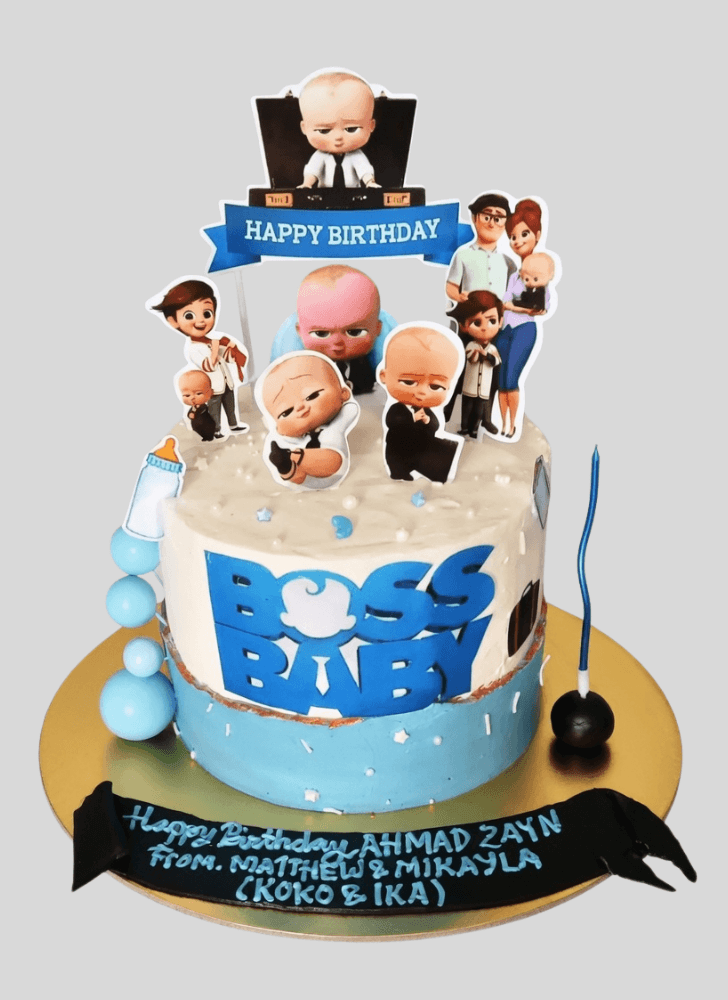 Marvelous The Boss Baby Cake