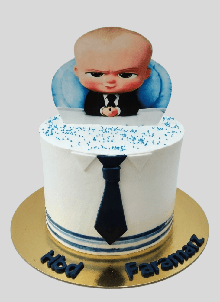 Mesmeric The Boss Baby Cake