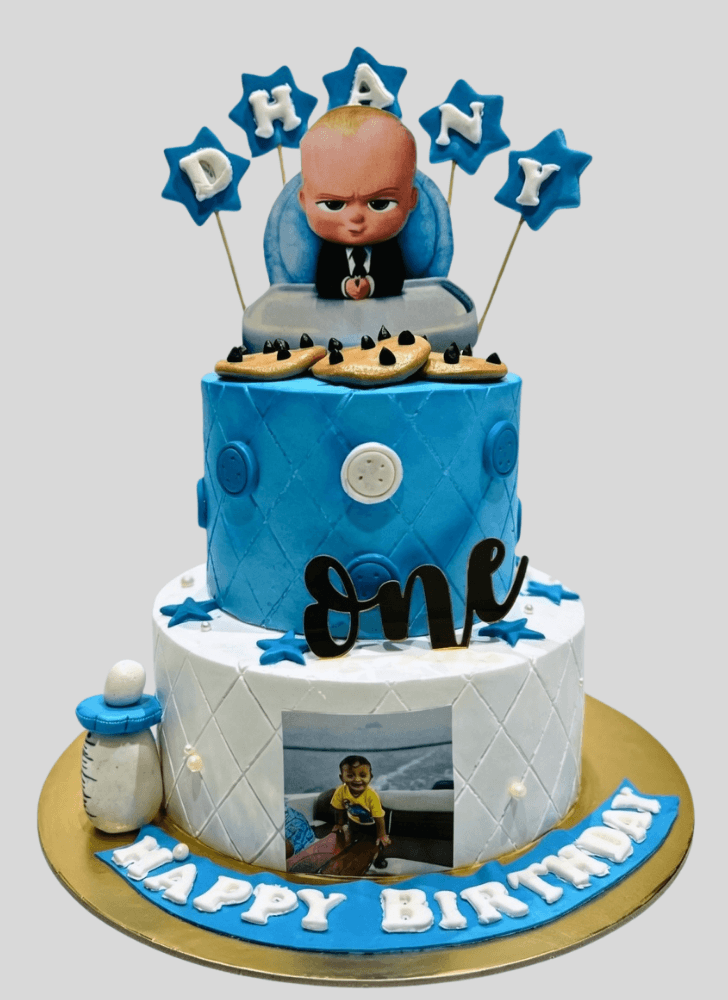 Pleasing The Boss Baby Cake