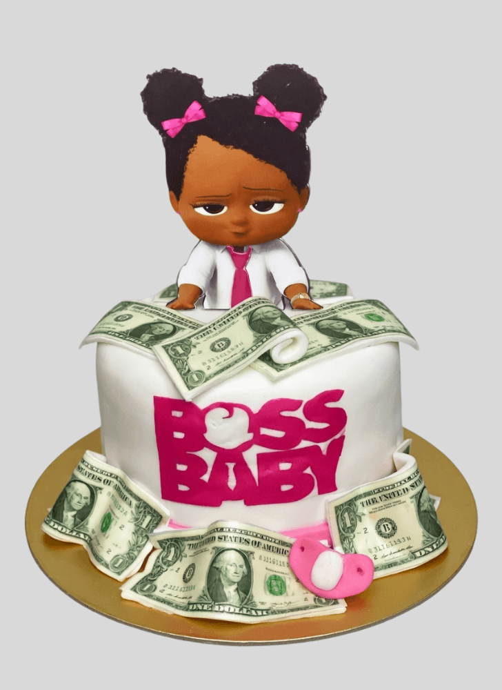 Pretty The Boss Baby Cake