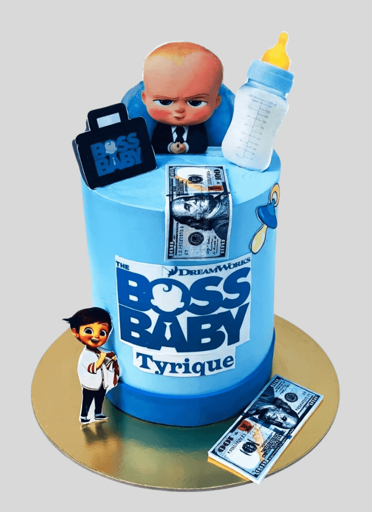 Ravishing The Boss Baby Cake
