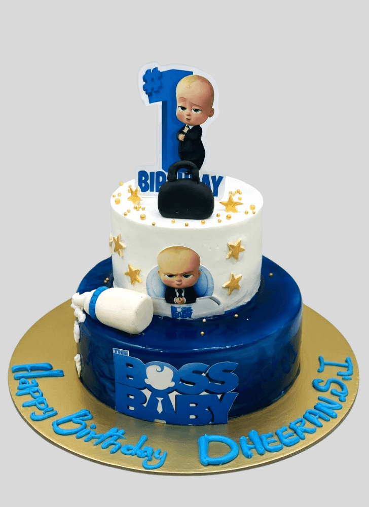 Refined The Boss Baby Cake